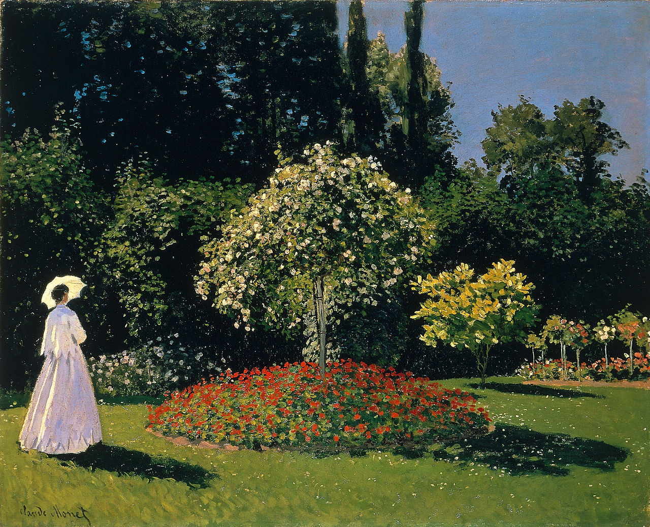 Sombrilla jardín
